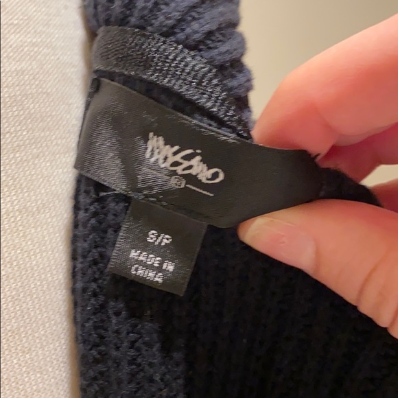 Black jacket suede shoulder pads - Picture 6 of 6